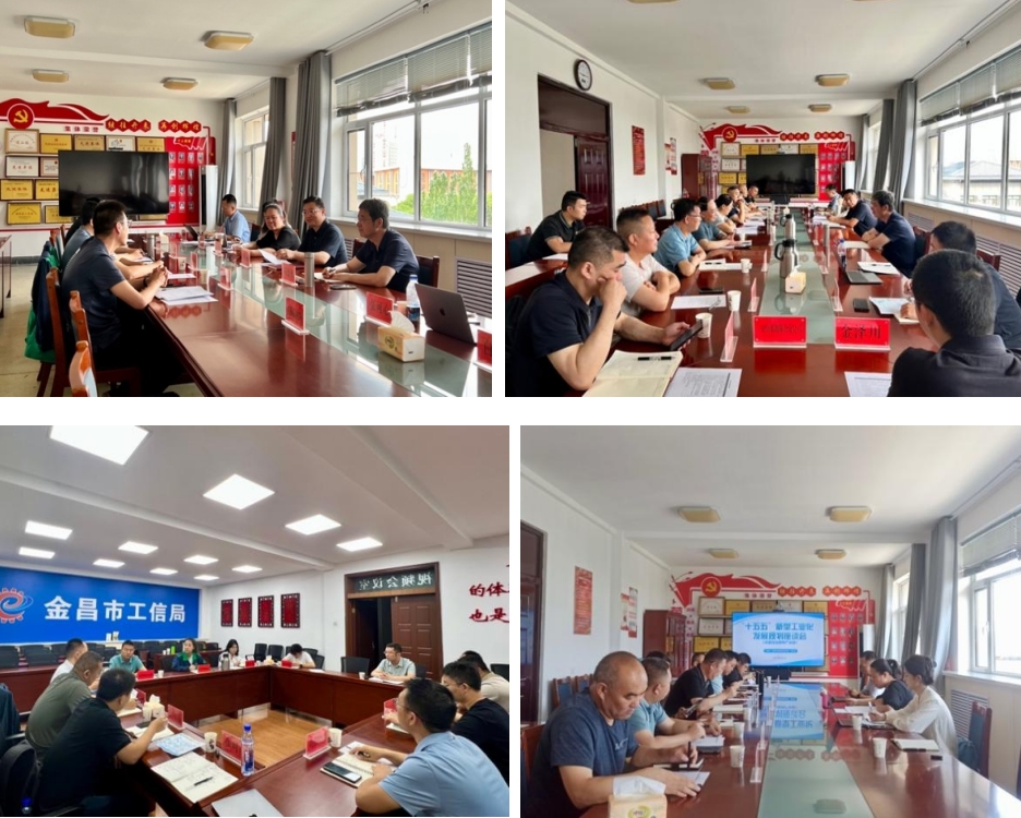 謀深謀實“十五五”規劃“三個重大”，我院邀行業專家參與座談——金昌市工信局組織企業座談會